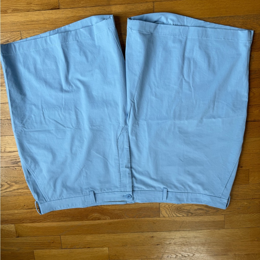NEW Vineyard Vines OTG Flat Front Light Blue performance Shorts Size 54 New - Picture 2 of 4